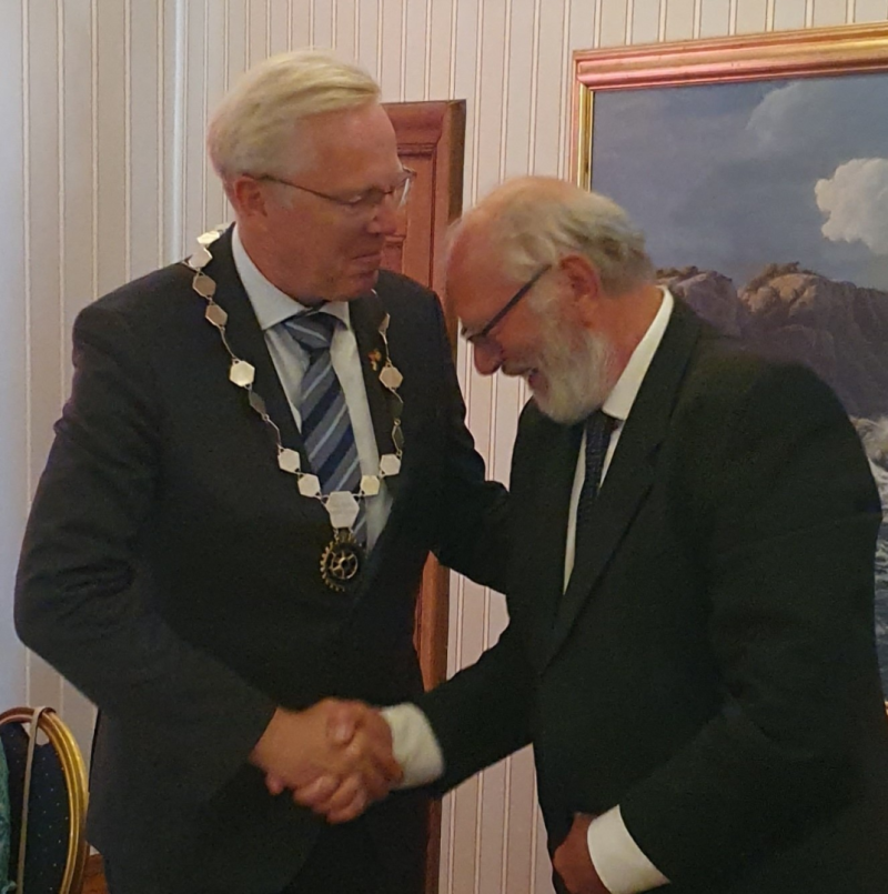 Vi har fått ny president